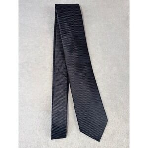 Perry Ellis Portfolio Men's‎ Skinny Black Micro Dot Silk Blend Necktie